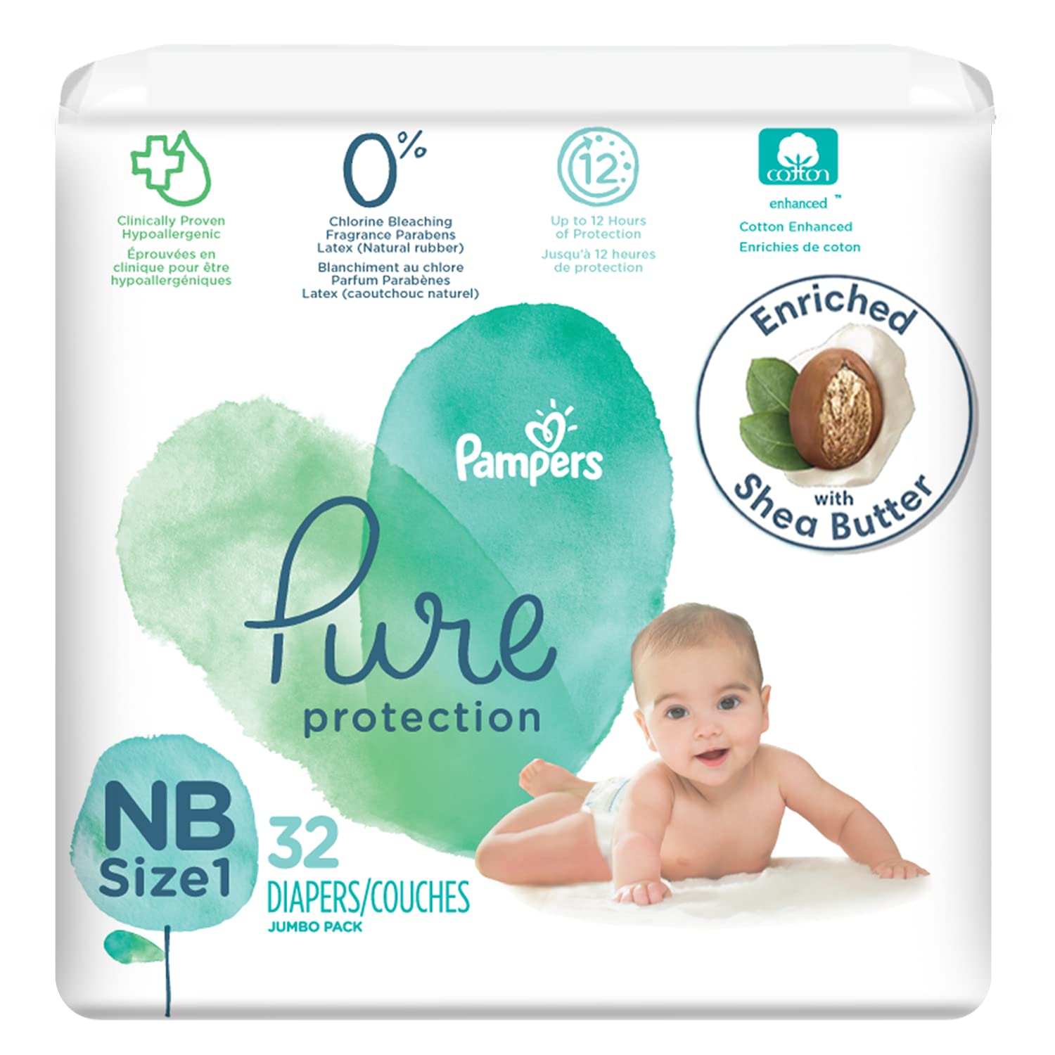 pampers pieluszki 2 new baby dry mini 3-6kg