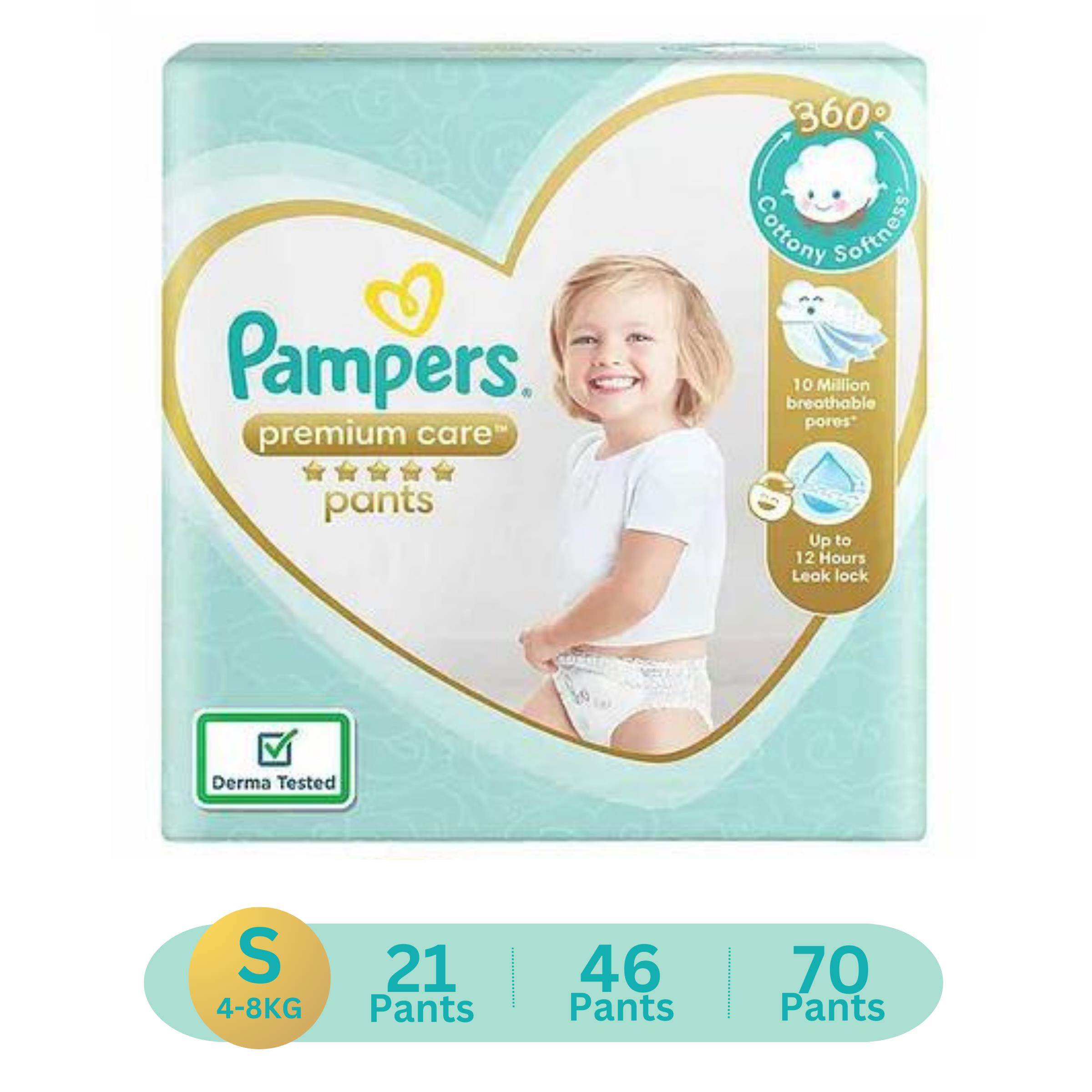 pampers 4 pomaranczowe