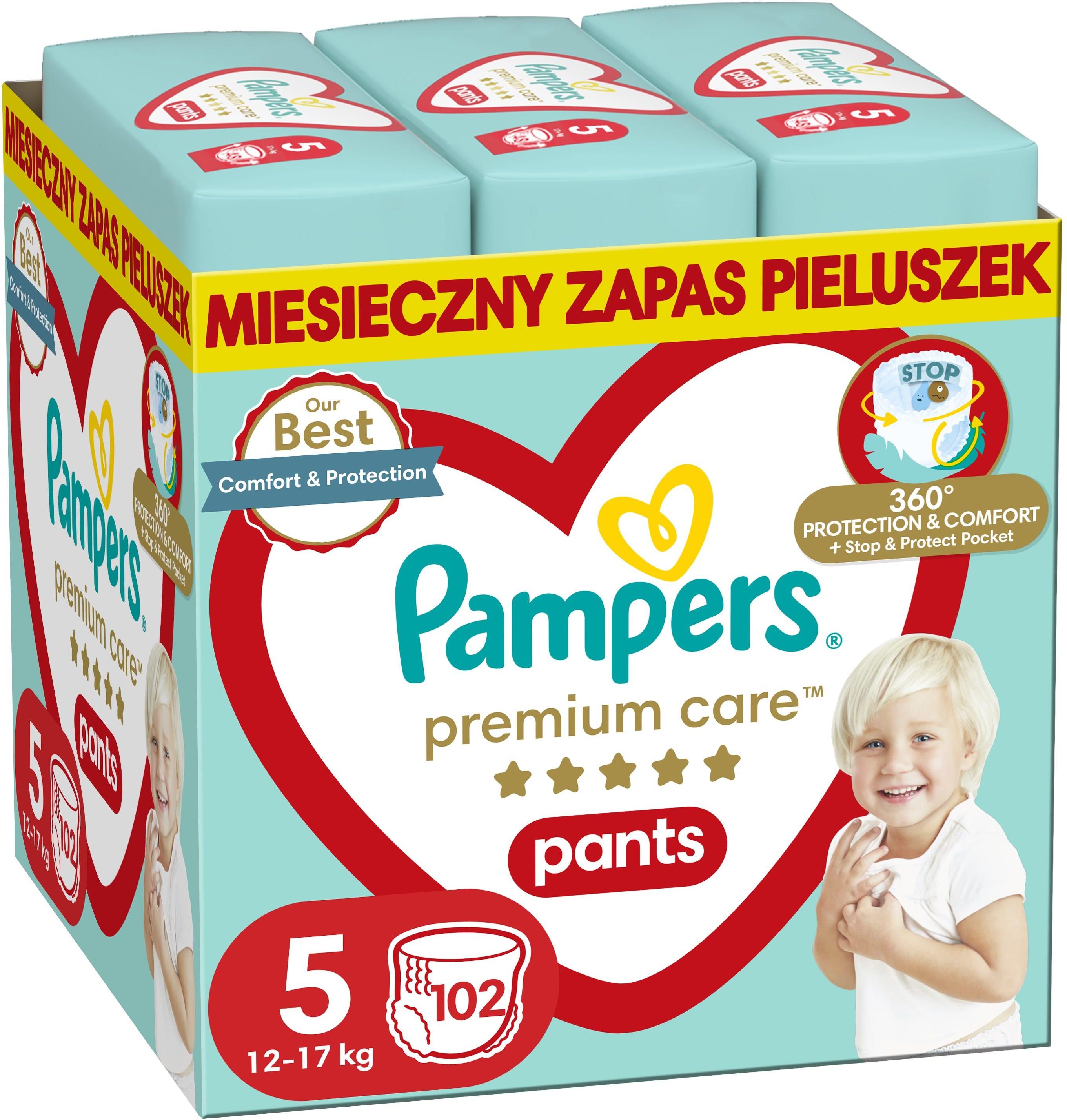 pampers 3 ile sztuk w opakowaniu