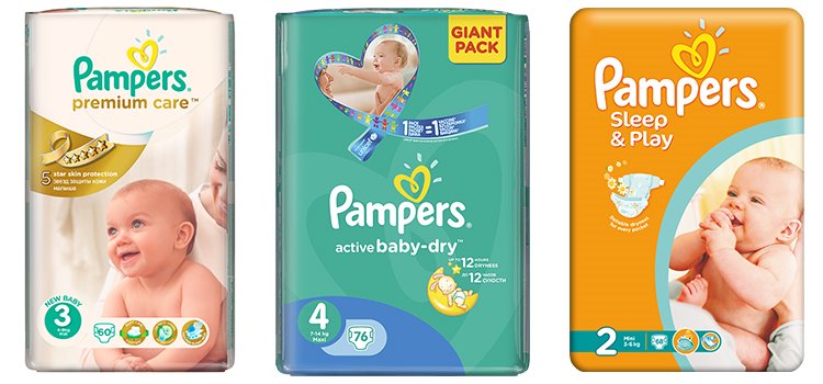 pieluszki pampers active baby-dry