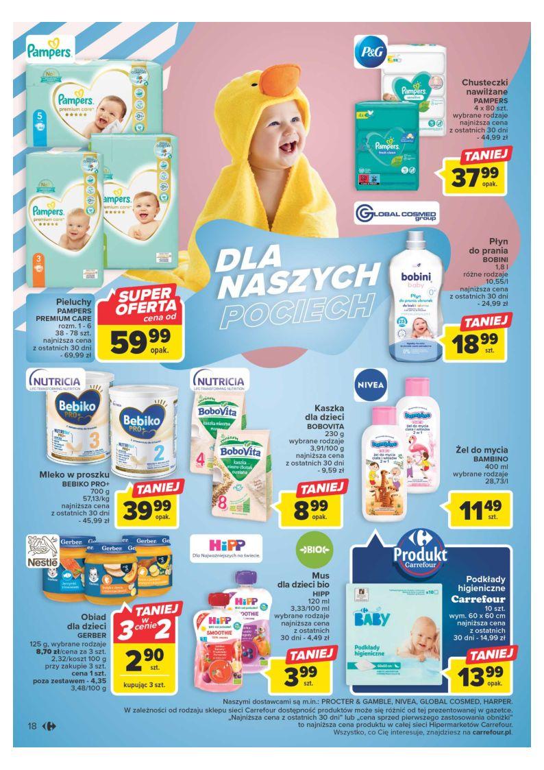 pieluchy pampers care rozmiar 3