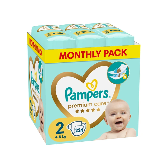 pampers premium care 4 lec sztuk