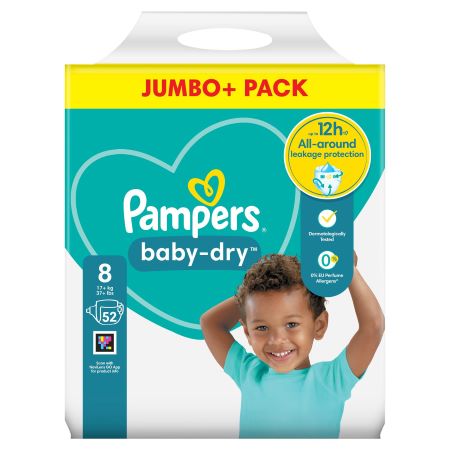 pieluchomajtki pampers premium care 6