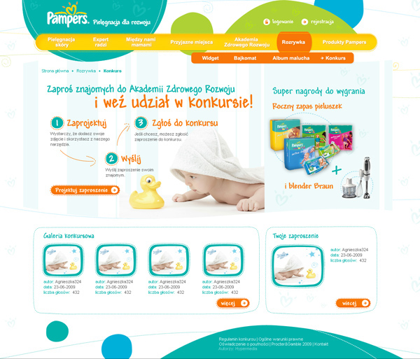 p&g pampers sklep firmowy