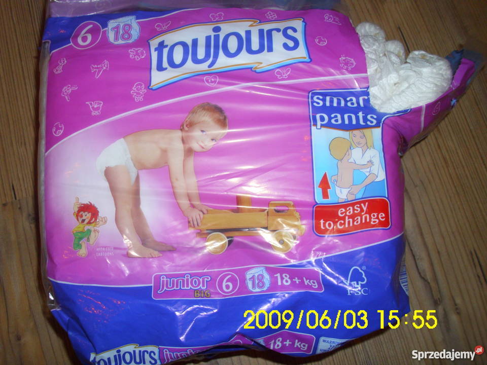 pampers chustecki 56