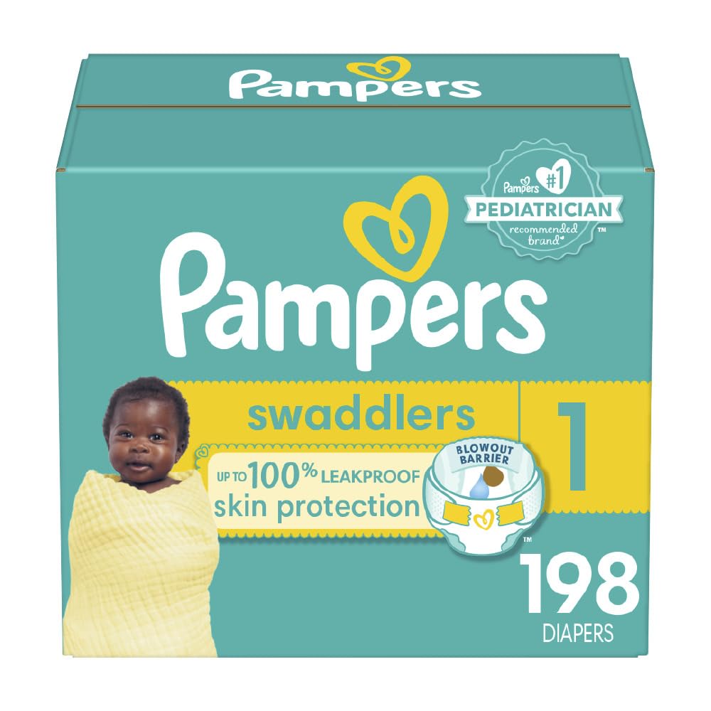 biedronka pampers midi