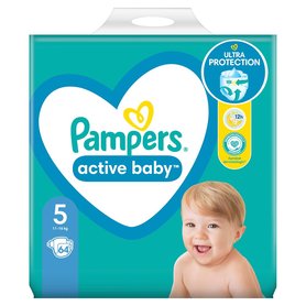 ile waży suchy pampers