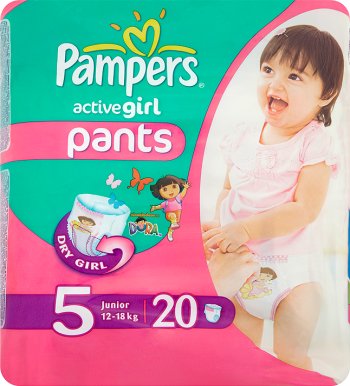 pampers active baby 4 132 szt