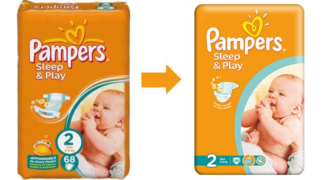 pampers nowe