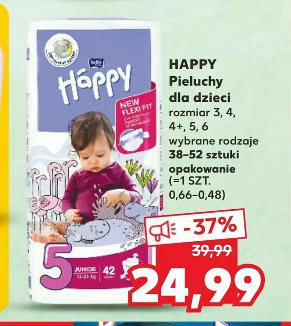 promocja pieluchy pampers 5