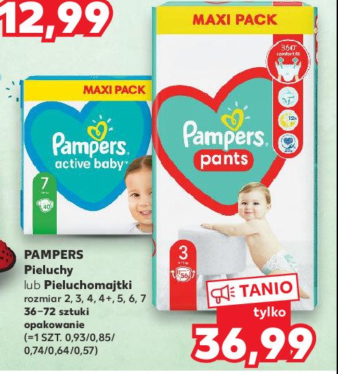 pieluchy pampers 5 promocja