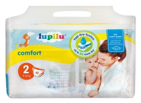 pampers żółte