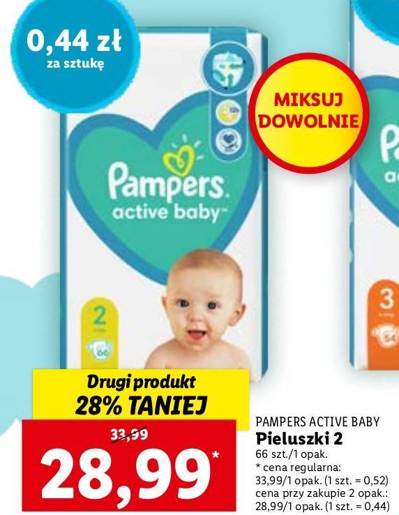 pampers 4+ plus 96 sztuk