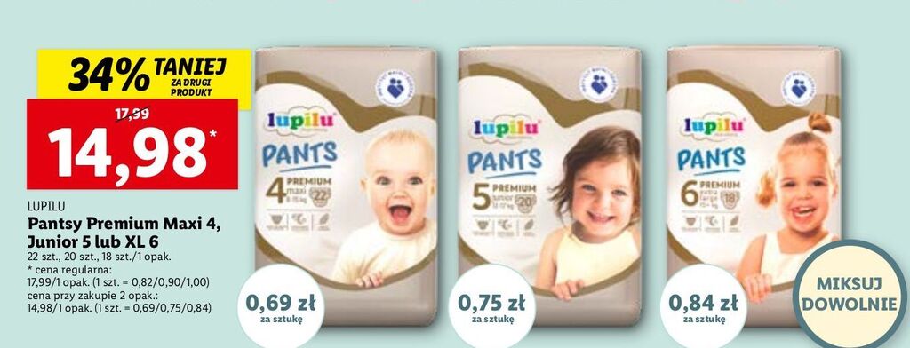 następny produkt pampers new baby-dry pieluszki newborn