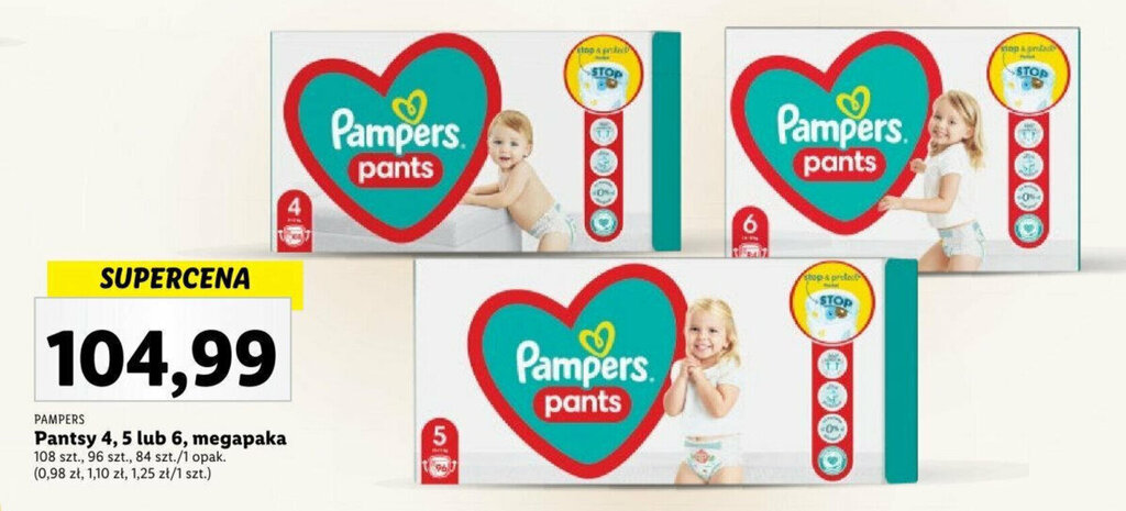 biedronka pieluchy pampers rozm 1