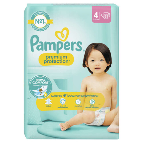 pieluchomajtki pampers premium care 4