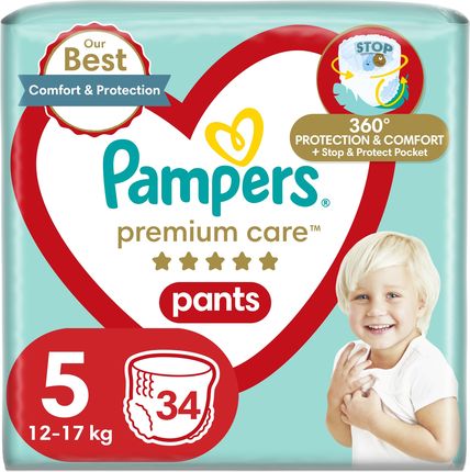 pampers on baby