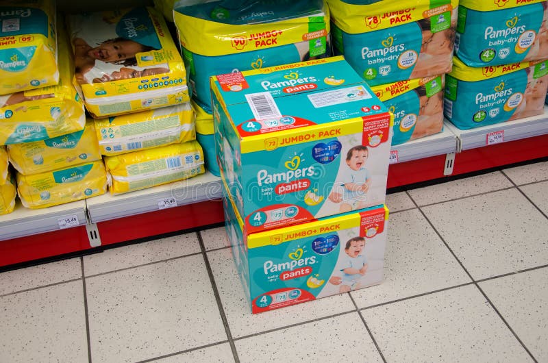 pampers tesko poznań