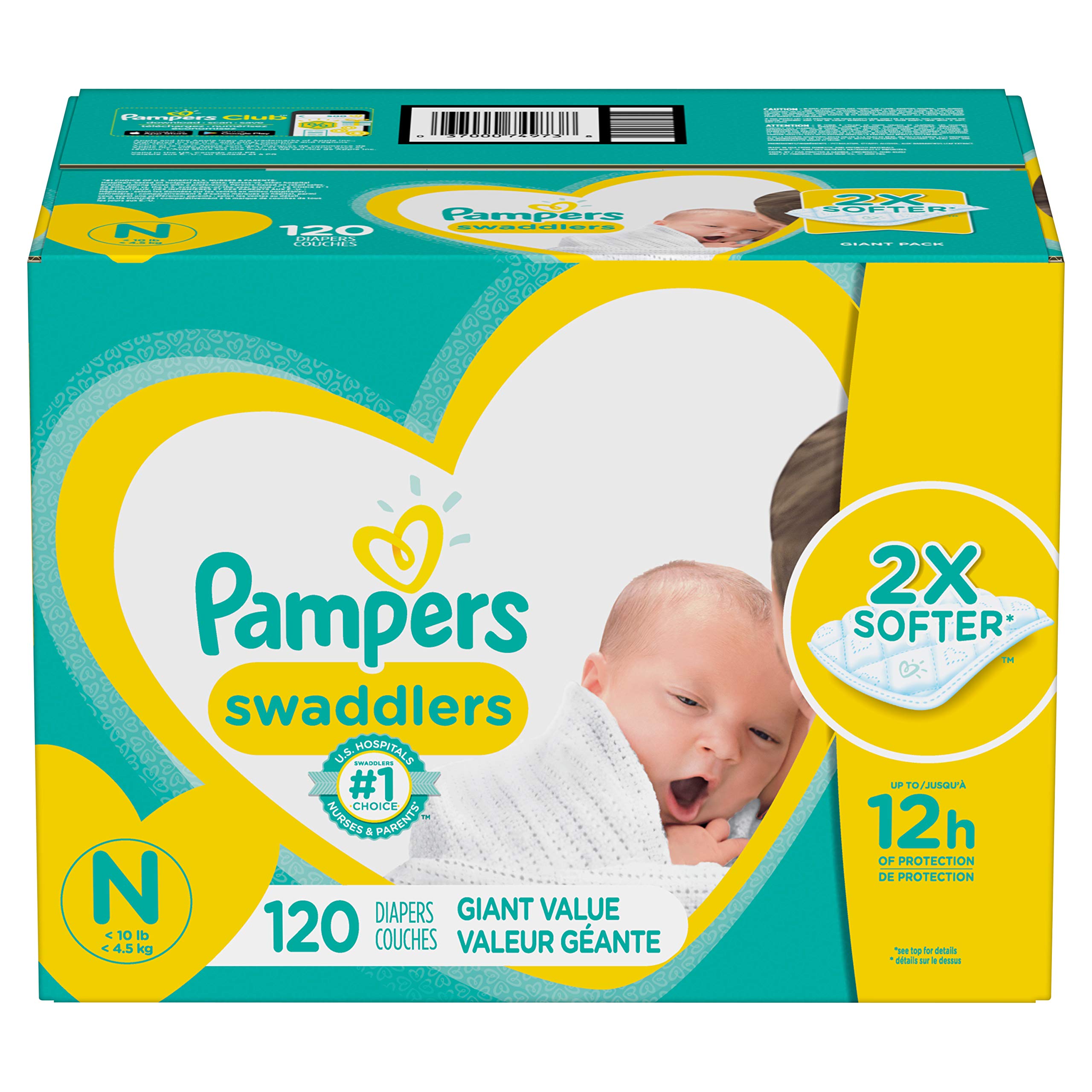 pampers 6 na dziecku