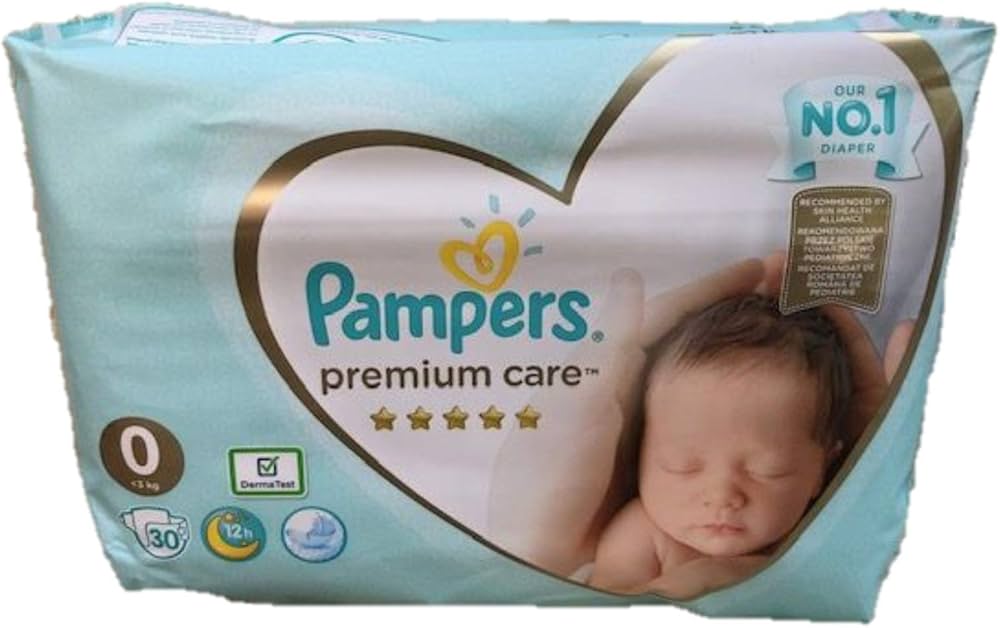 new born pampers transparent