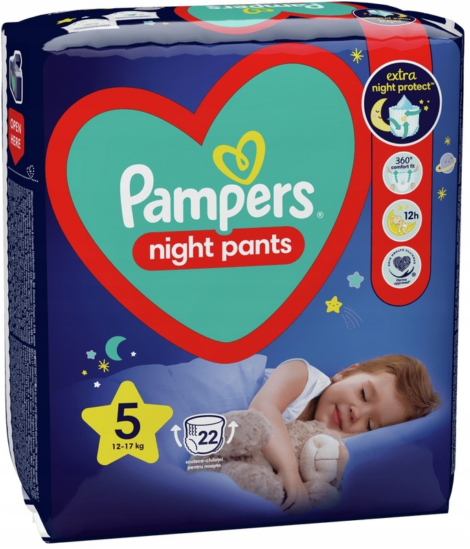 allegro pampers 132 szt