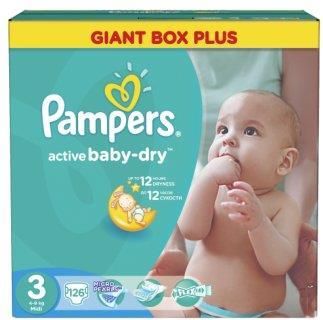 pampers 4 174 szt tesco