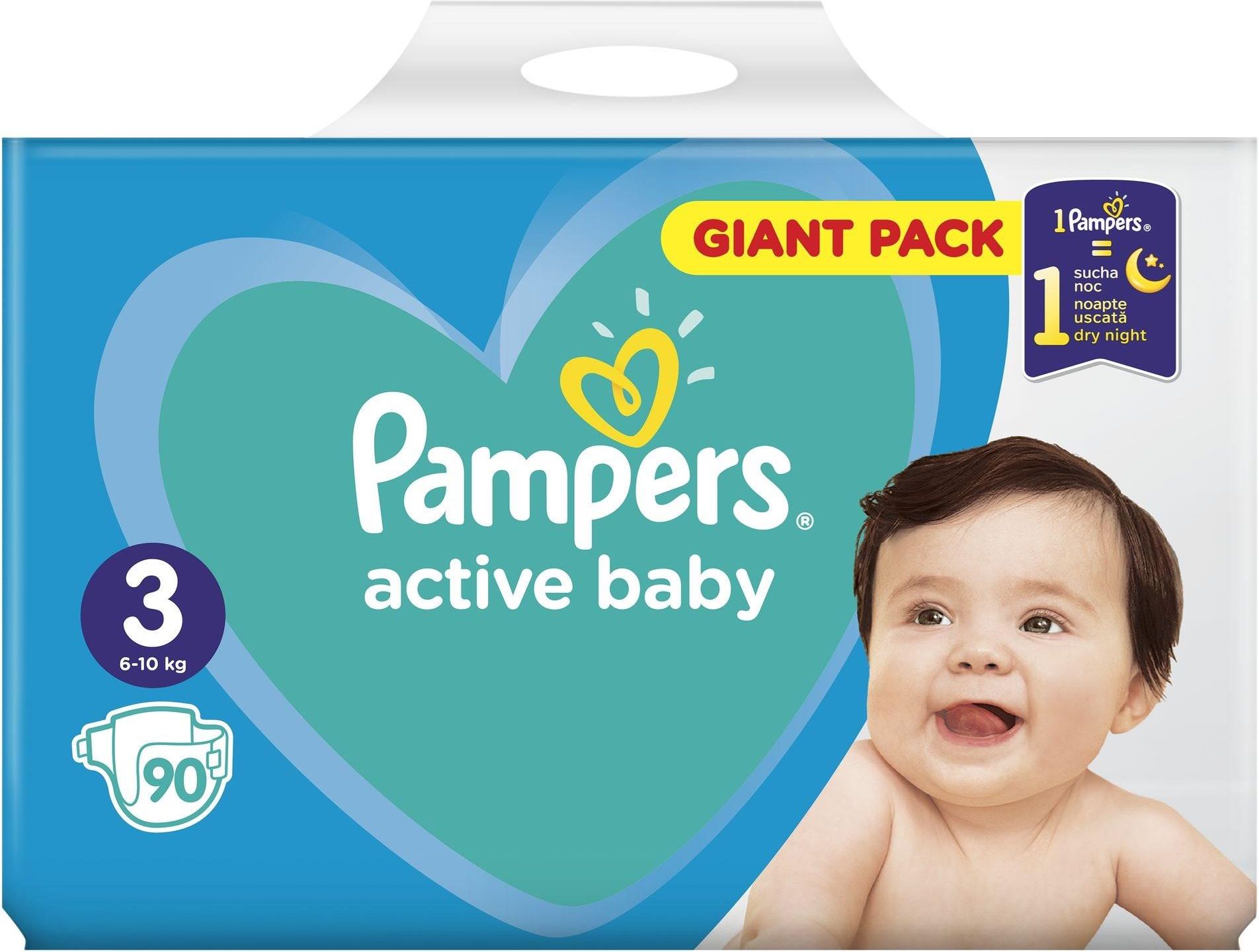 obserwuj pampers pants pieluchomajtki 4 52 szt