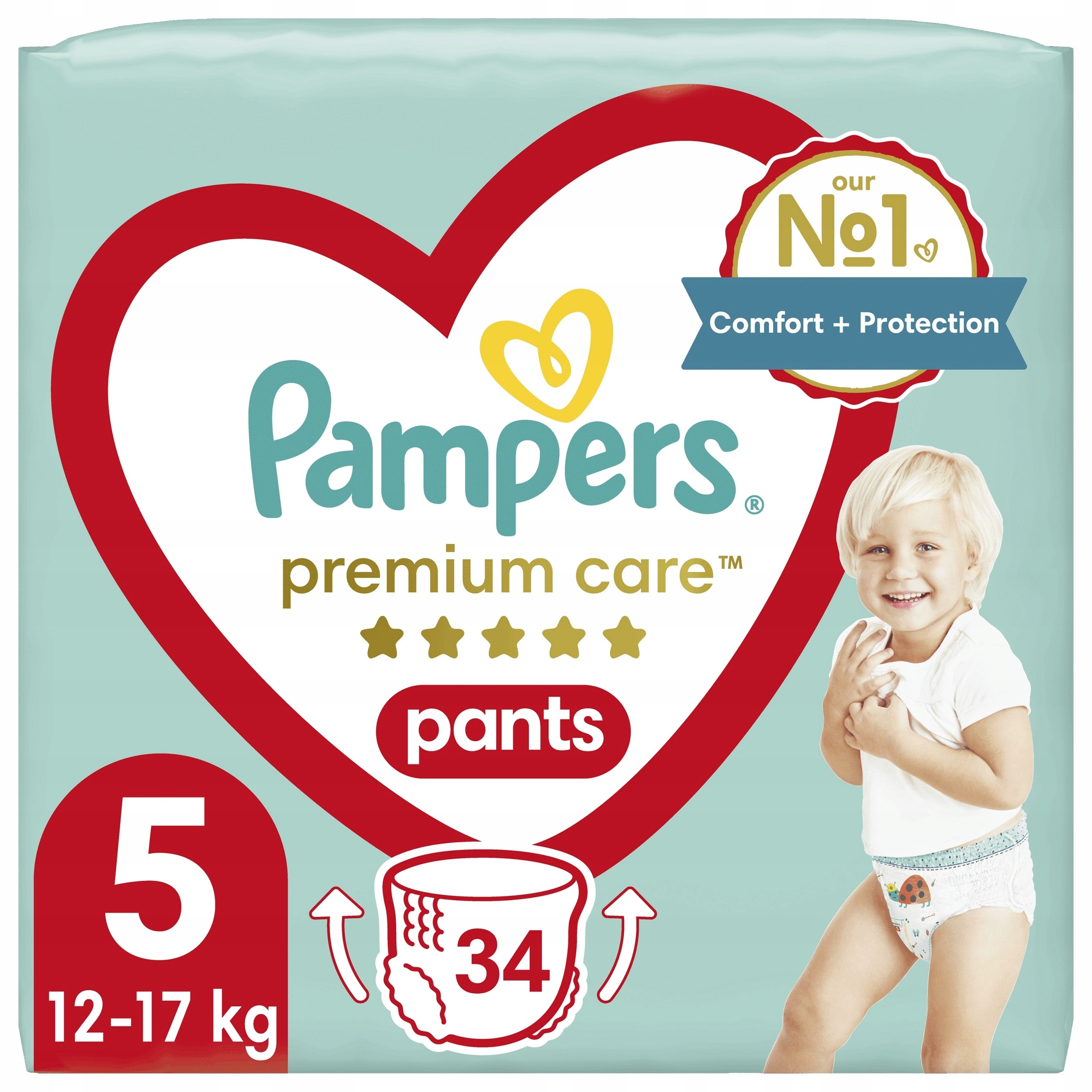 pantsy z firmy pampers rozmiary