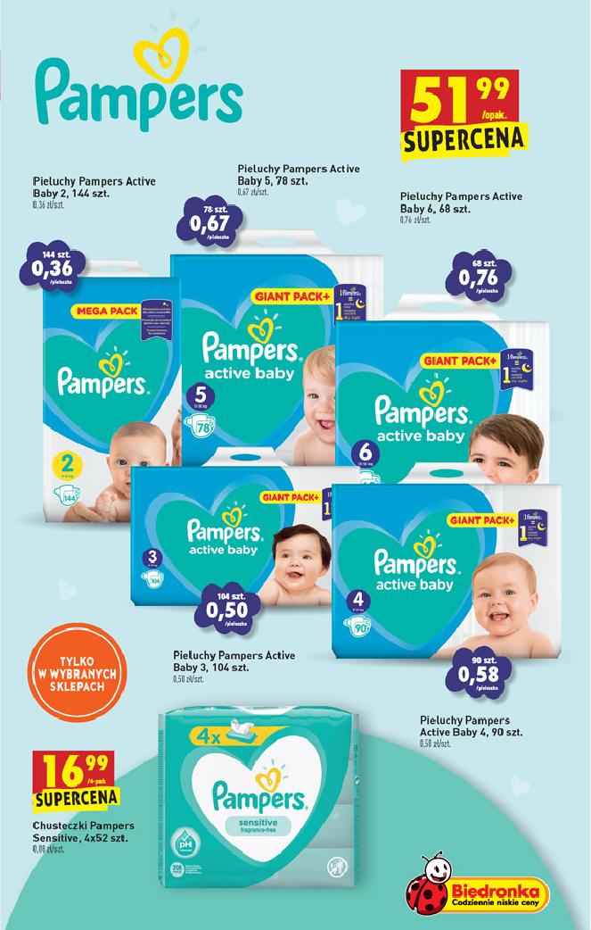 pampers premium care 1 new baby pieluchy 88szt pieluszki