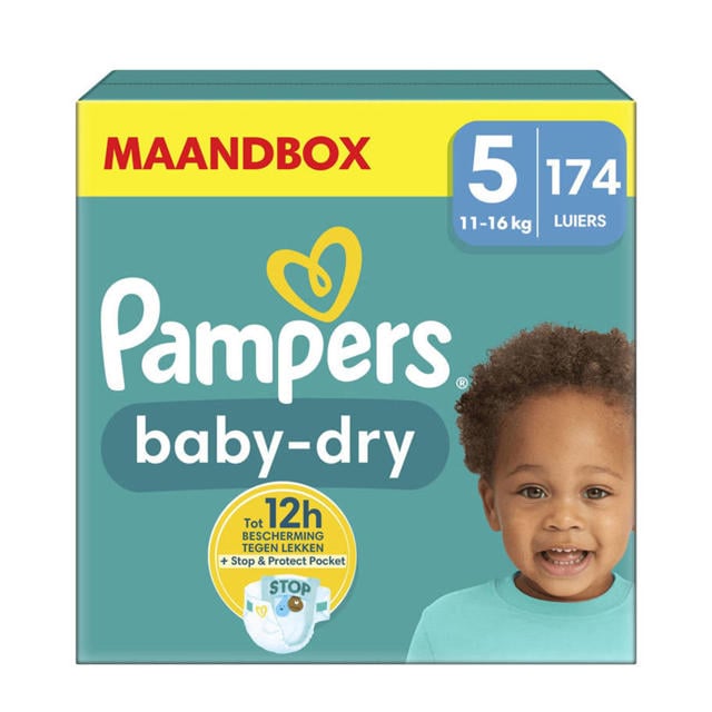 pieluchomajtki pampers 3 naklejka z tylu