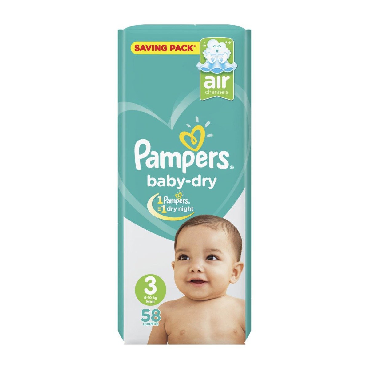 pampers mega box size 6