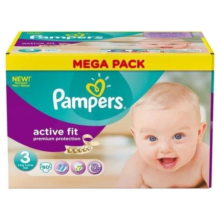 pampers chusteczki nawilżane po 64szt