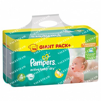 pampers active baby-dry rozmiar 3