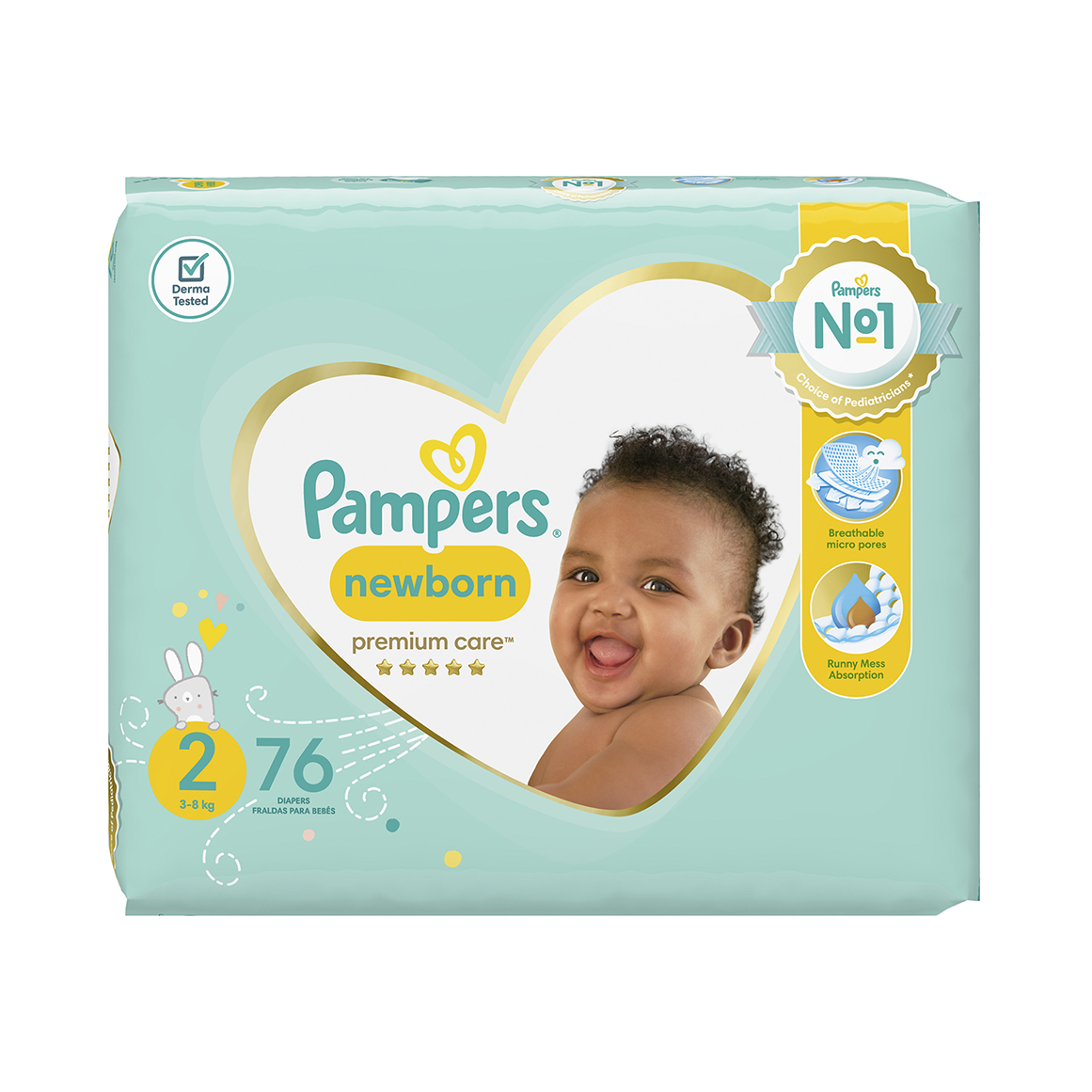 fresh clean pampers 4 x cena