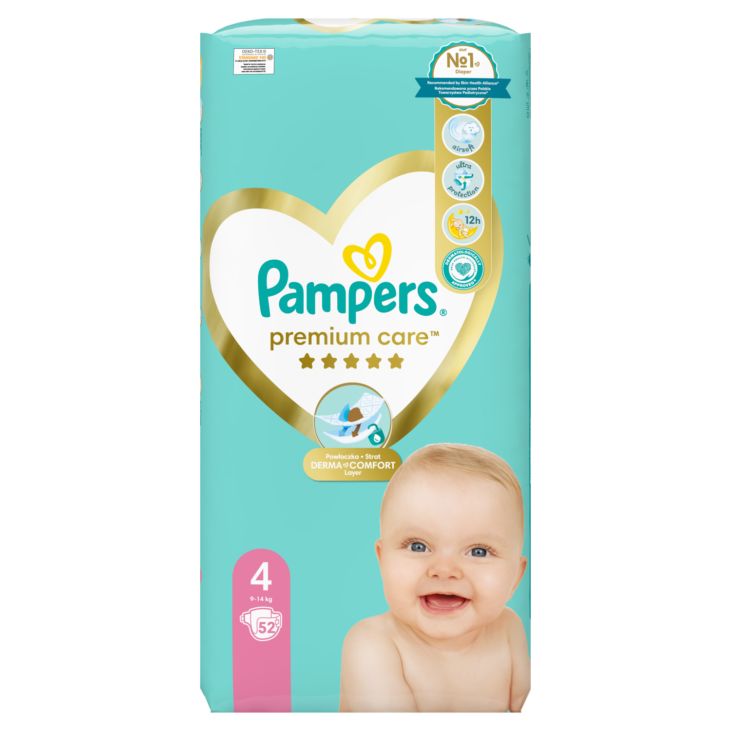 pampers pants 52 szt