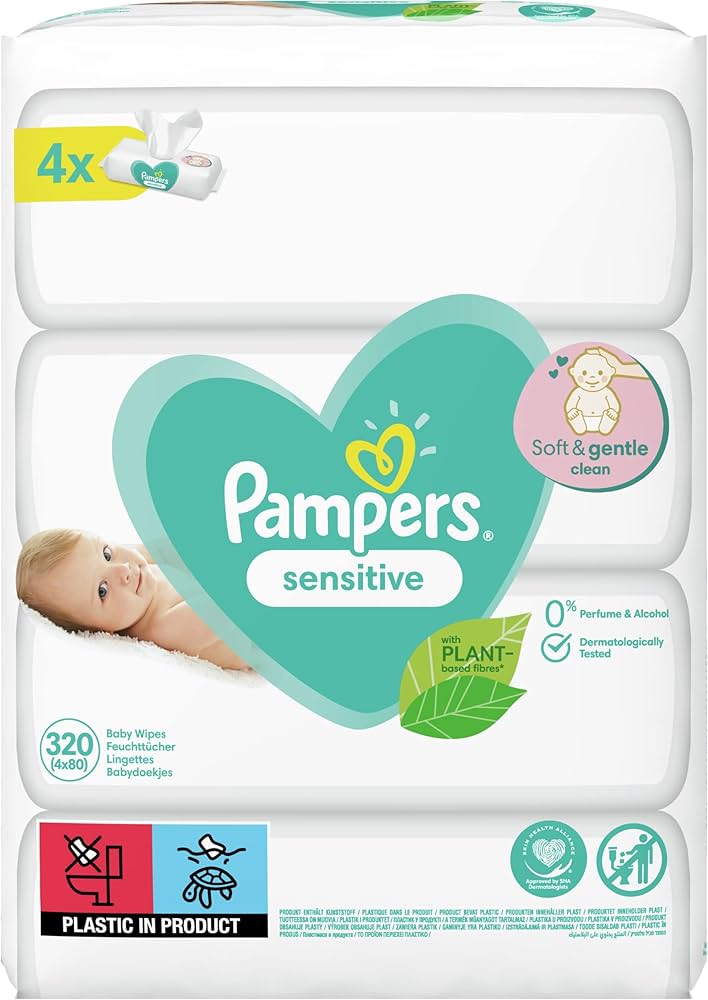 pampers new baby chusteczki nawilżane sensitive