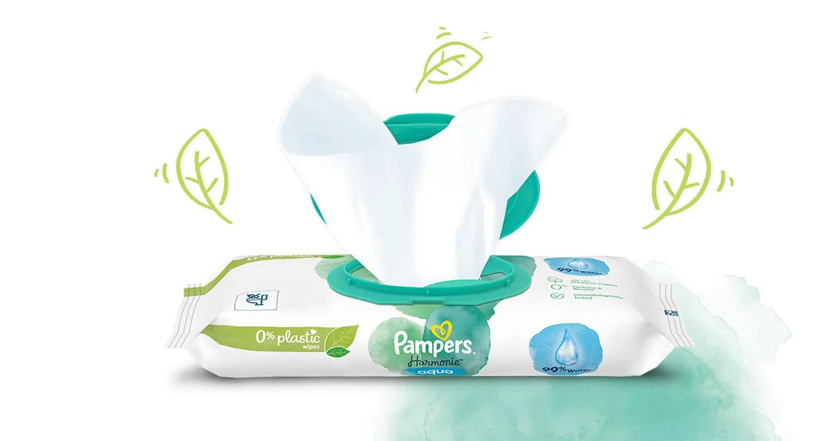 pampers pure water wipes