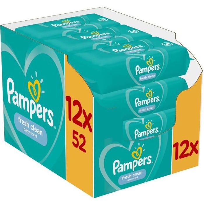 pampers pure water wipes