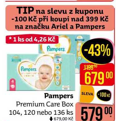 ceneo premium care pampers pants 4