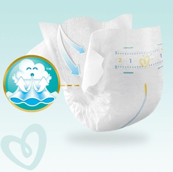 pieluchy pampers 1 100 sztuk