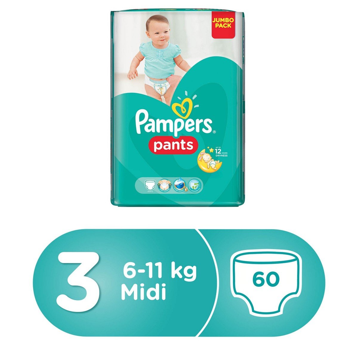 pampers night