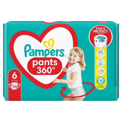 chusteczki nawilżane pampers 6x64 leclerc