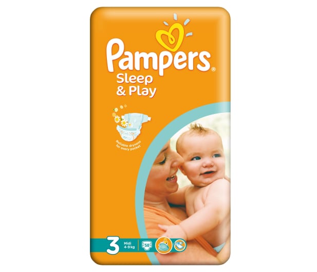 pampers play and sleep 3