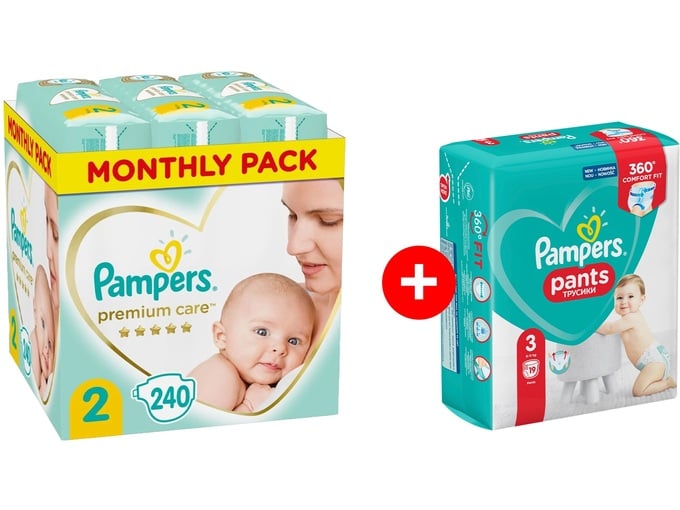 pampers 3 premium duze opakowanie