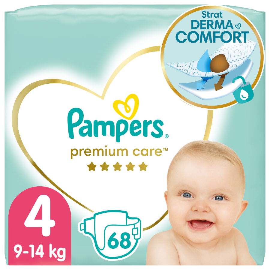 pieluchy pampers premium care 3 midi 120szt