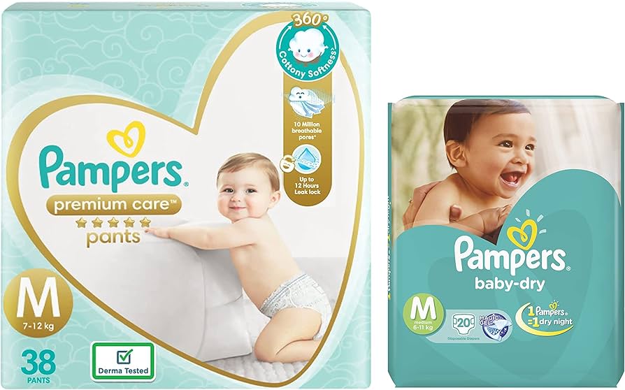 pieluchomajtki pampers 5 biedronka