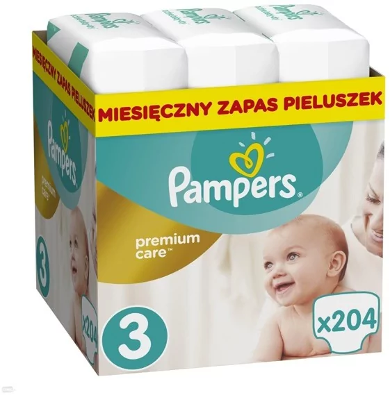 pampers premium care 3 w starej szacie graficznej