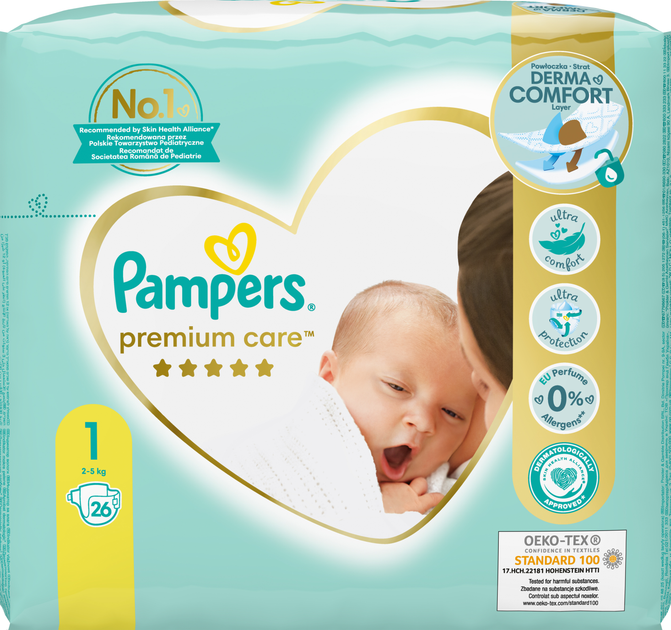 pampers 2 pure protection