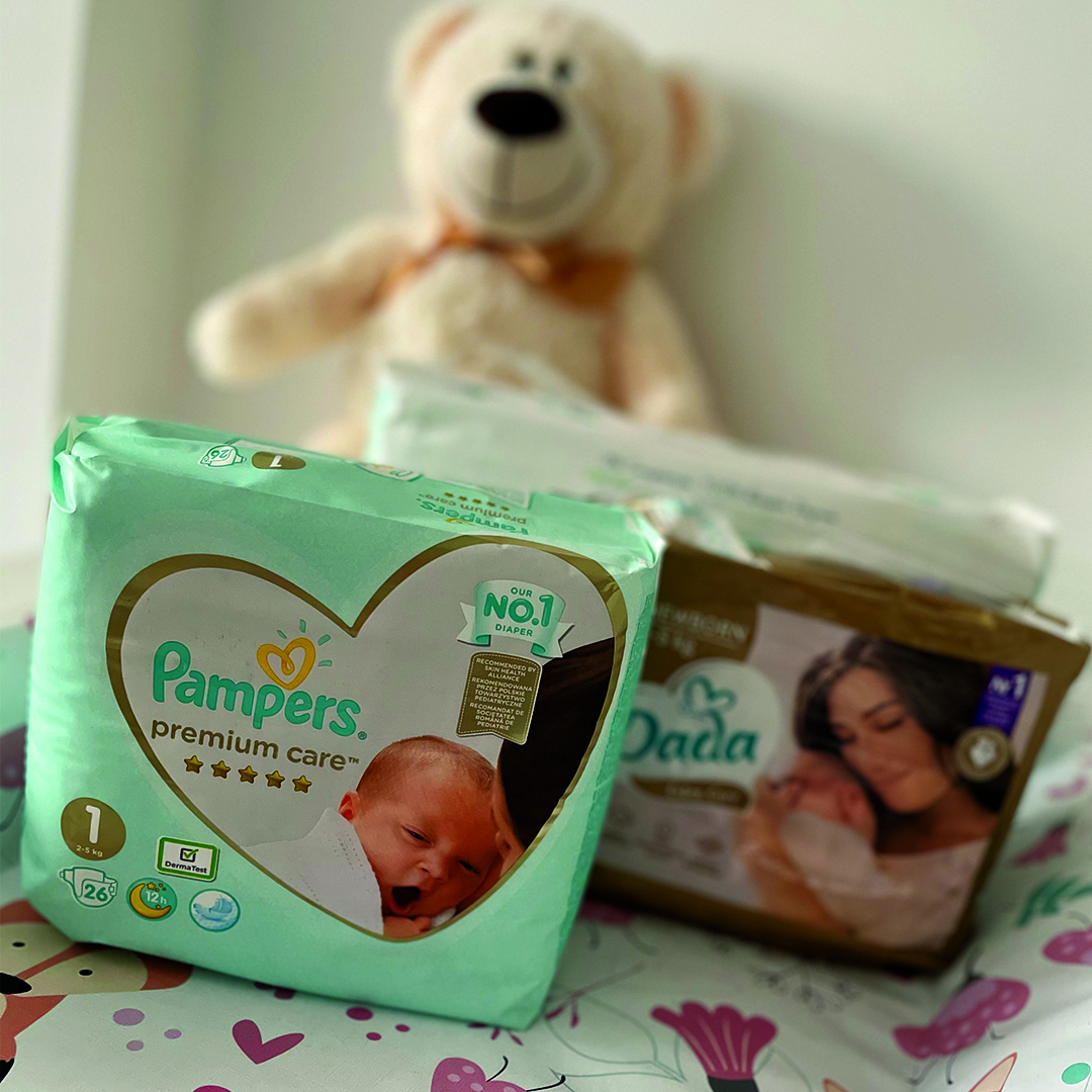 pampers 3 108 sztuk