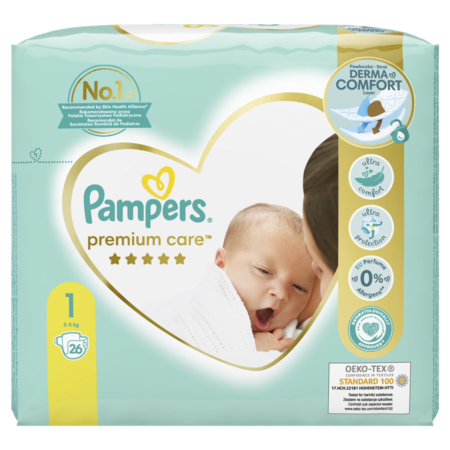 pampers premium care 2 nowość